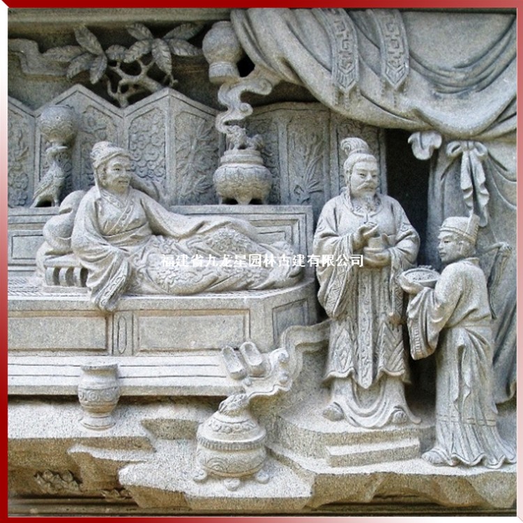 石雕浮雕二十四孝圖片