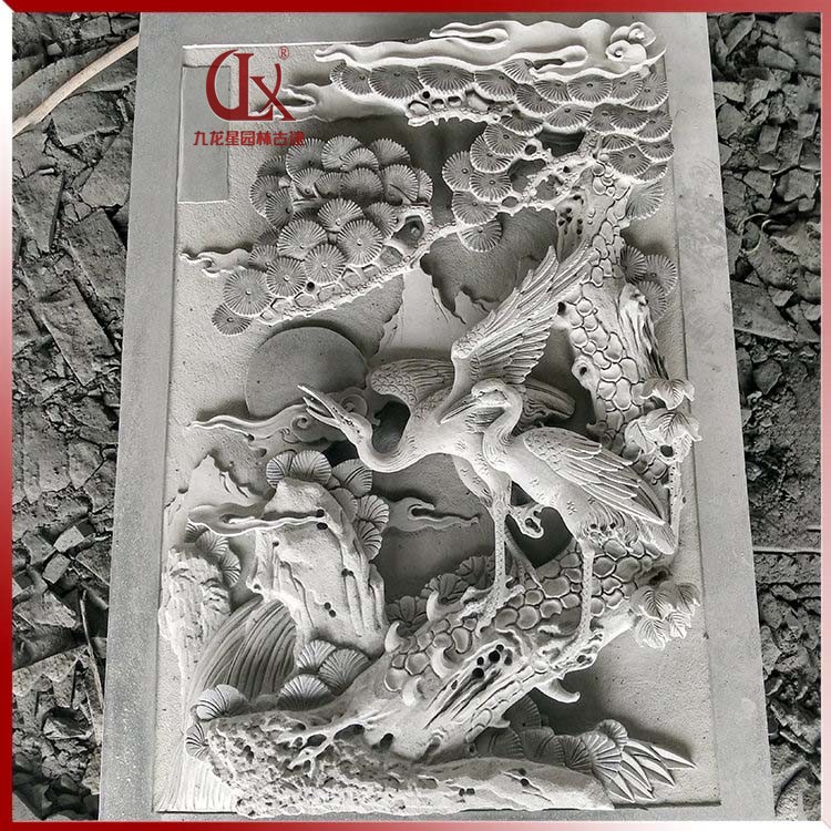 祠堂浮雕-福祿壽喜