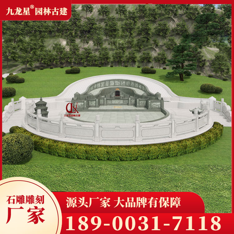 農村土葬墓圖片